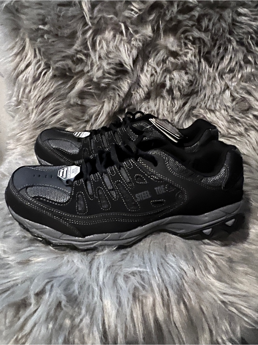 Skechers Work Relaxed Fit: Cankton Steel Toe Size 14 Mens